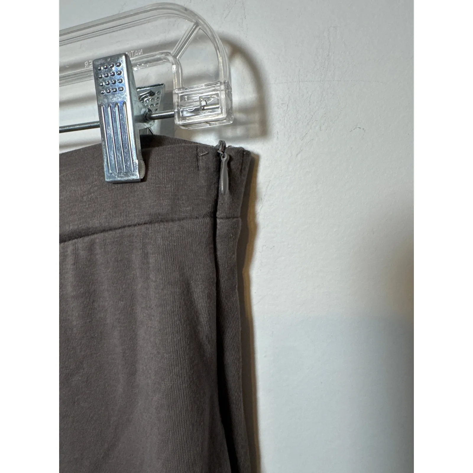 NWT OGL Cotton Linen Flowy Flared French Mole Elastic Waistband Double - Image 6