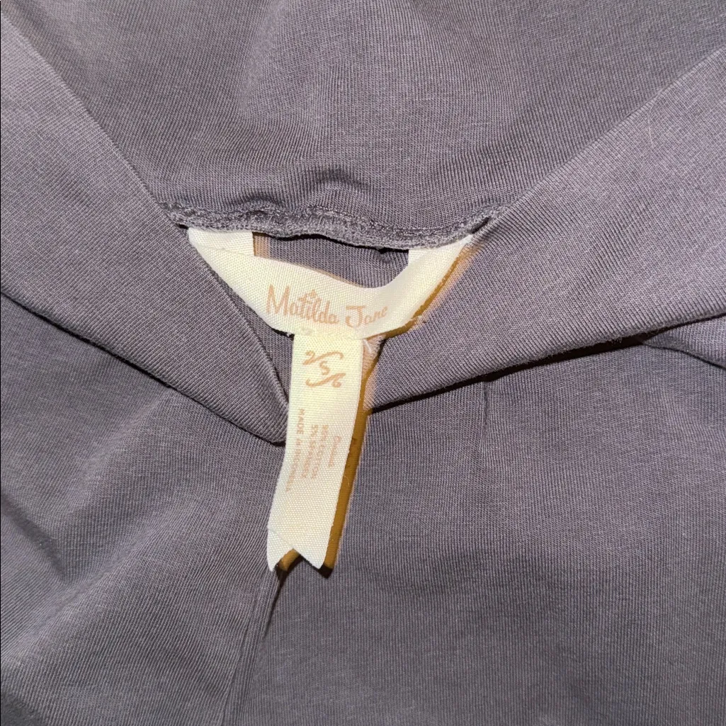 Matilda Jane Dark Gray Ruffle Pants - Image 3