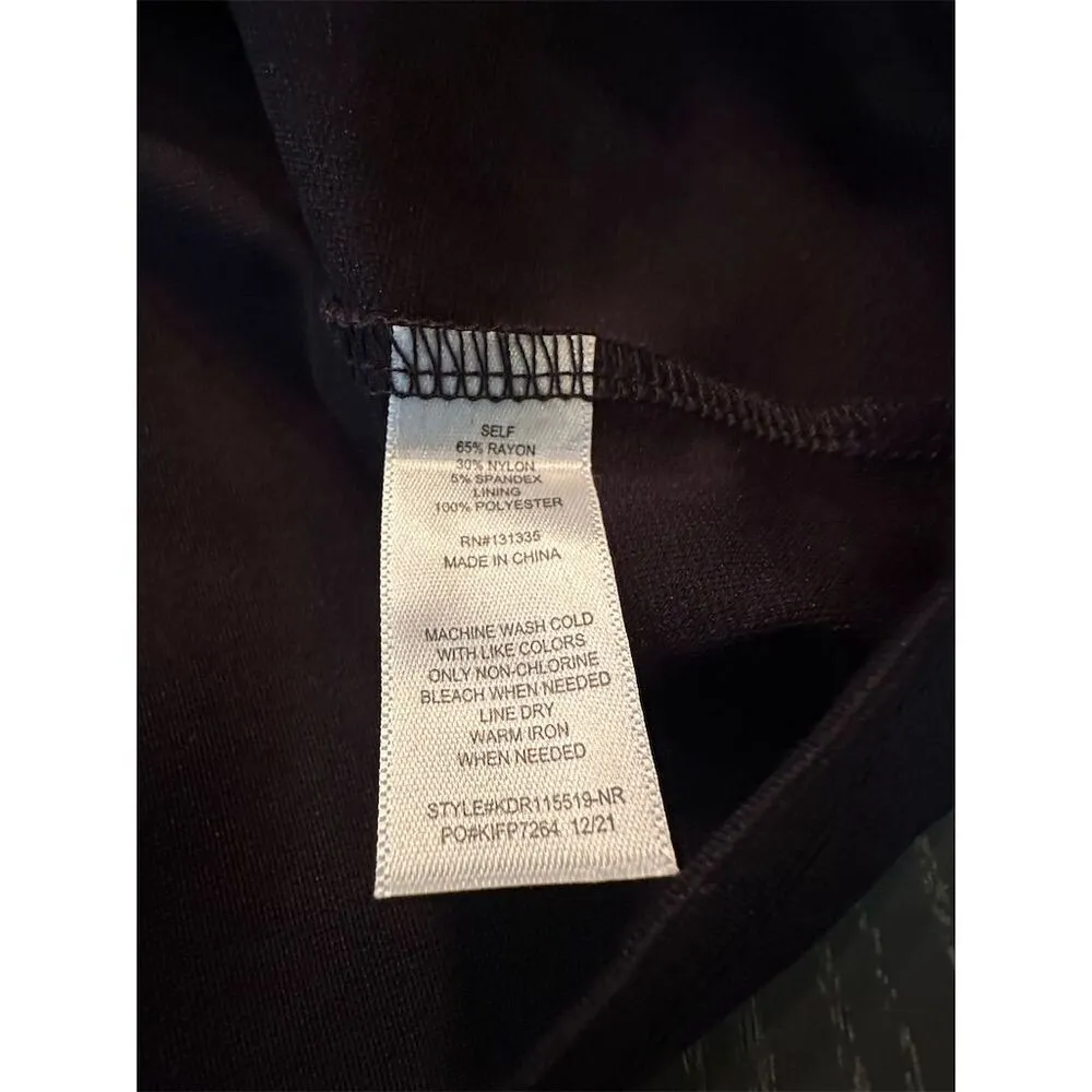 Socialite Women's Black Asymmetric Cut Out Waist Bodycon Mini Dress M NWOT - Image 10