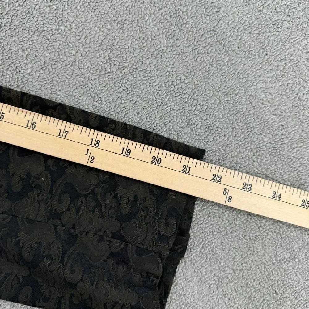 Dialogue Gothic Damask Brocade Blazer Jacket Grey Black 10 Dark Academia - Image 13