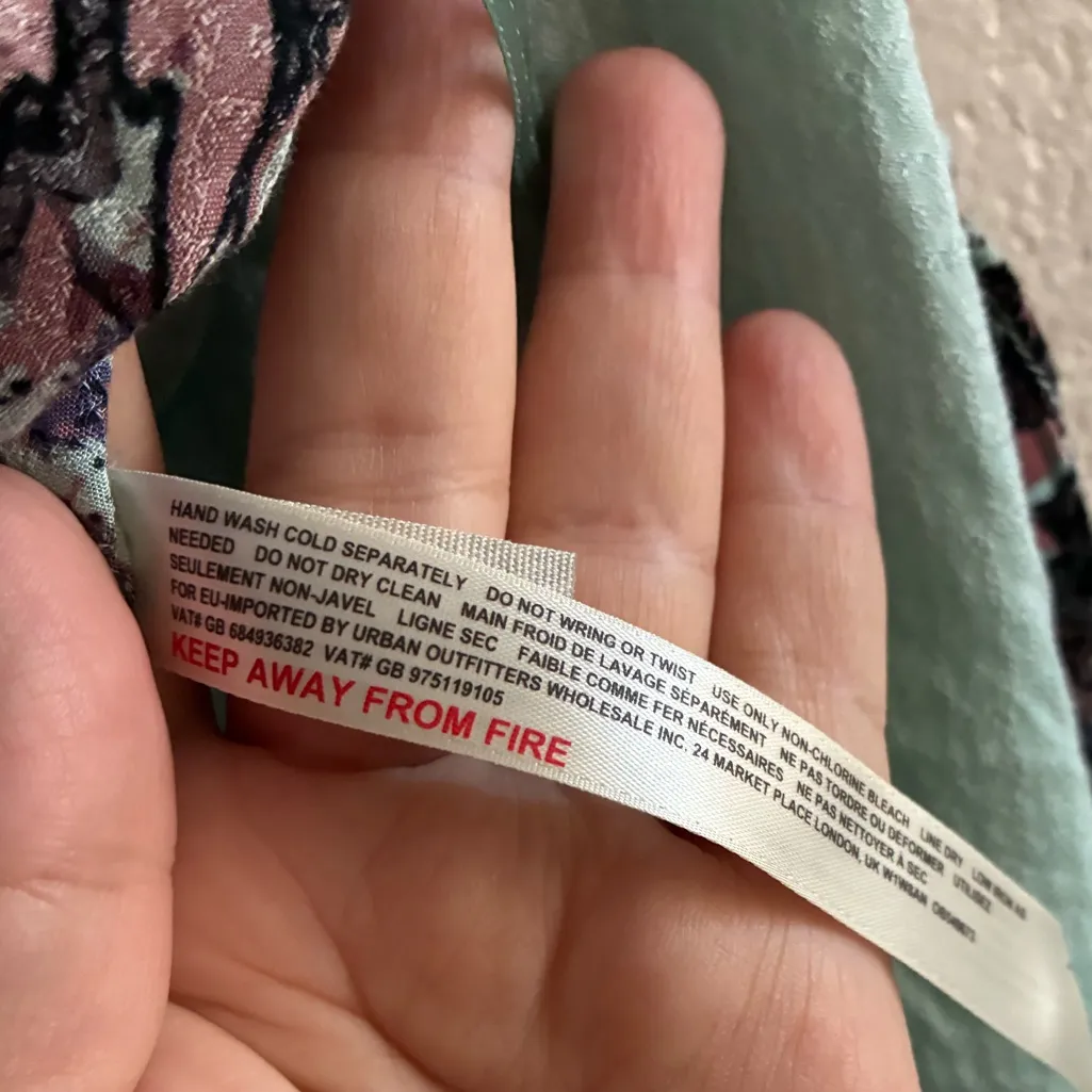 Free People Marsha Lace Printer Swing Slip Dress XS - Image 16