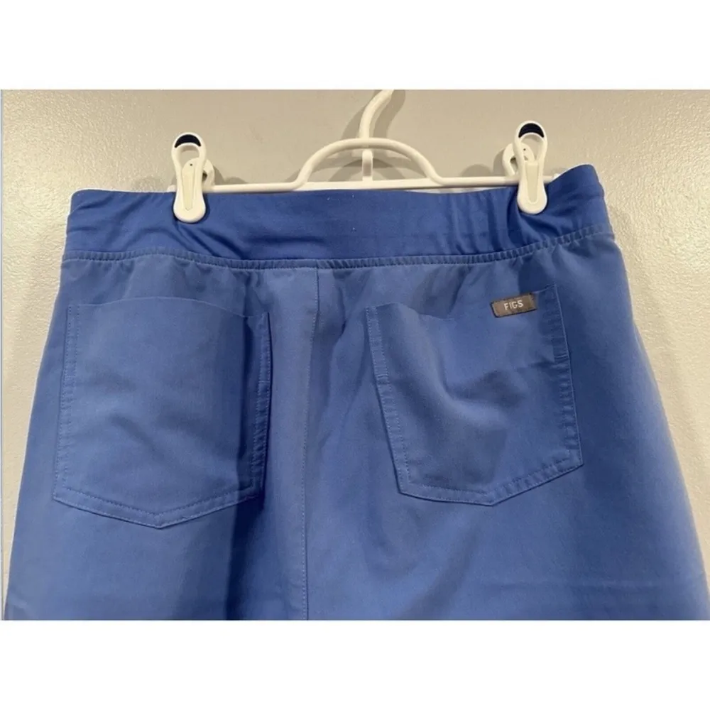 FIGS  Zamora Scrubs Pants Jogger Blue Medium Tall - Image 5
