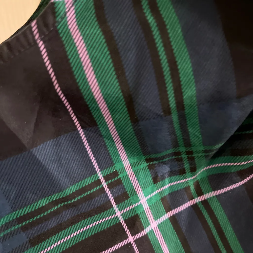 Talbots Green and Blue Plaid Tank Top - Image 5