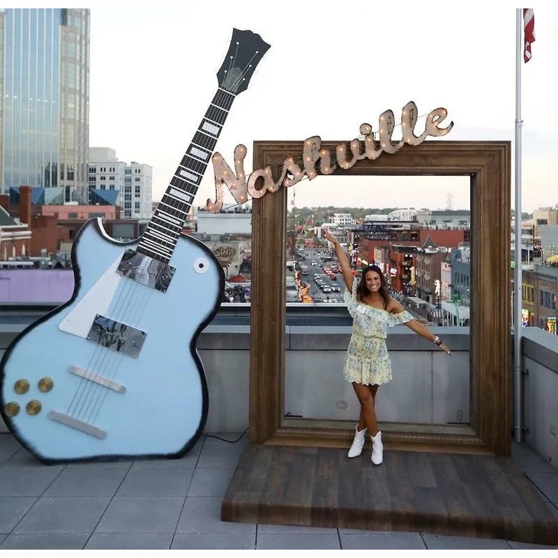 RAMY BROOK Yellow Floral Off-The-Shoulder Ruffles McKenna Dress size Large - Image 15