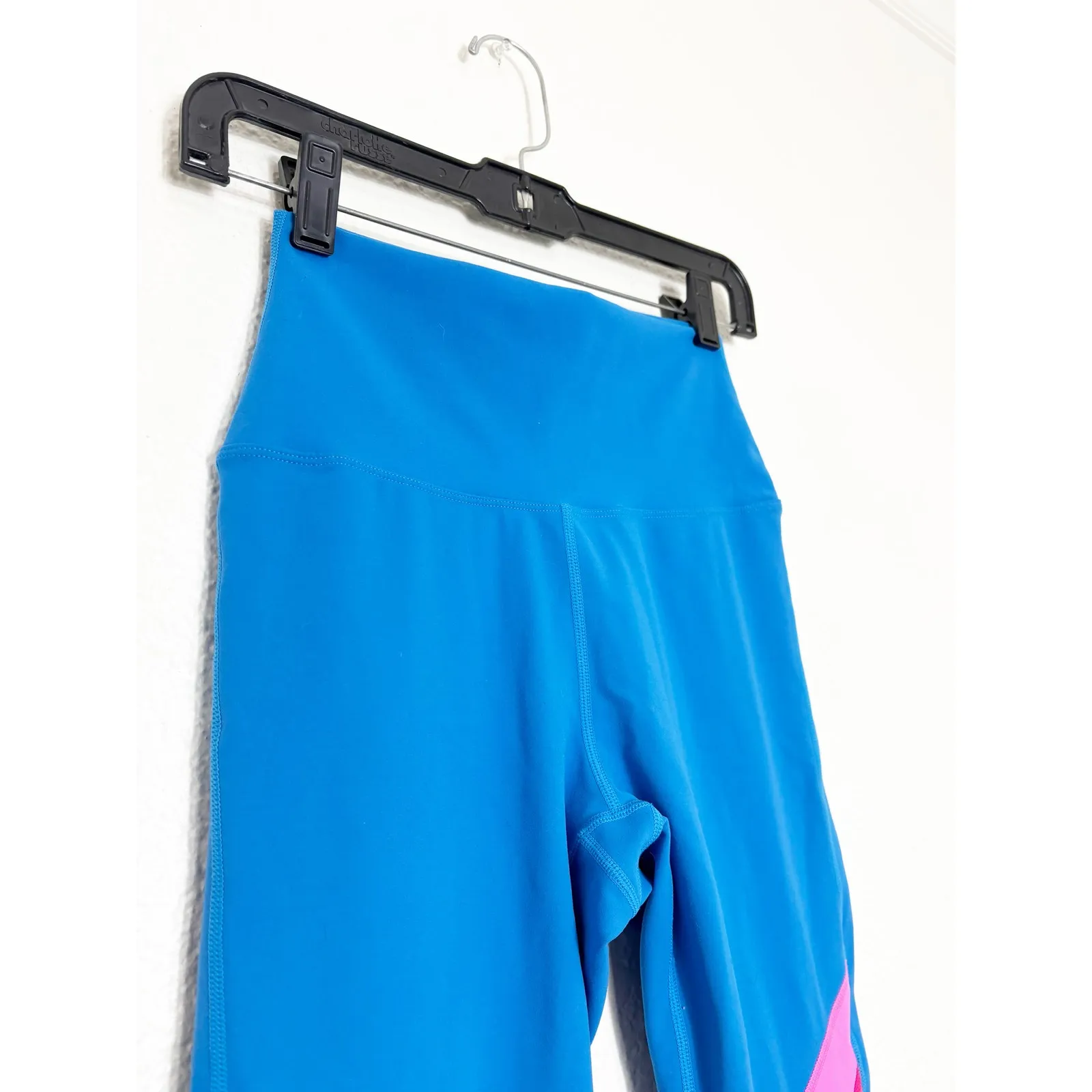 Beach Riot Rio Leggings Size Small Orchid Color Block Stretch Workout - Image 7