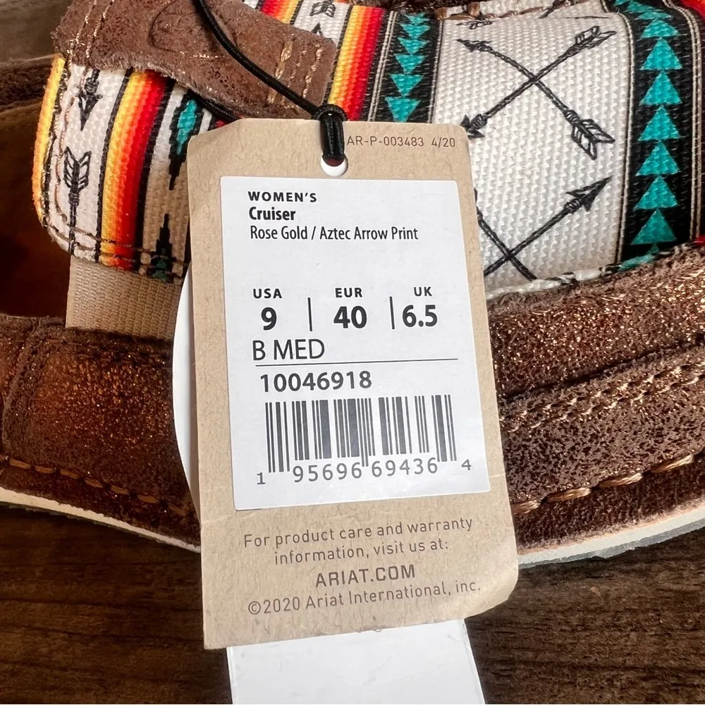 ARIAT Cruiser Women's Slip On Shoe Size 9 #242634 - Image 3