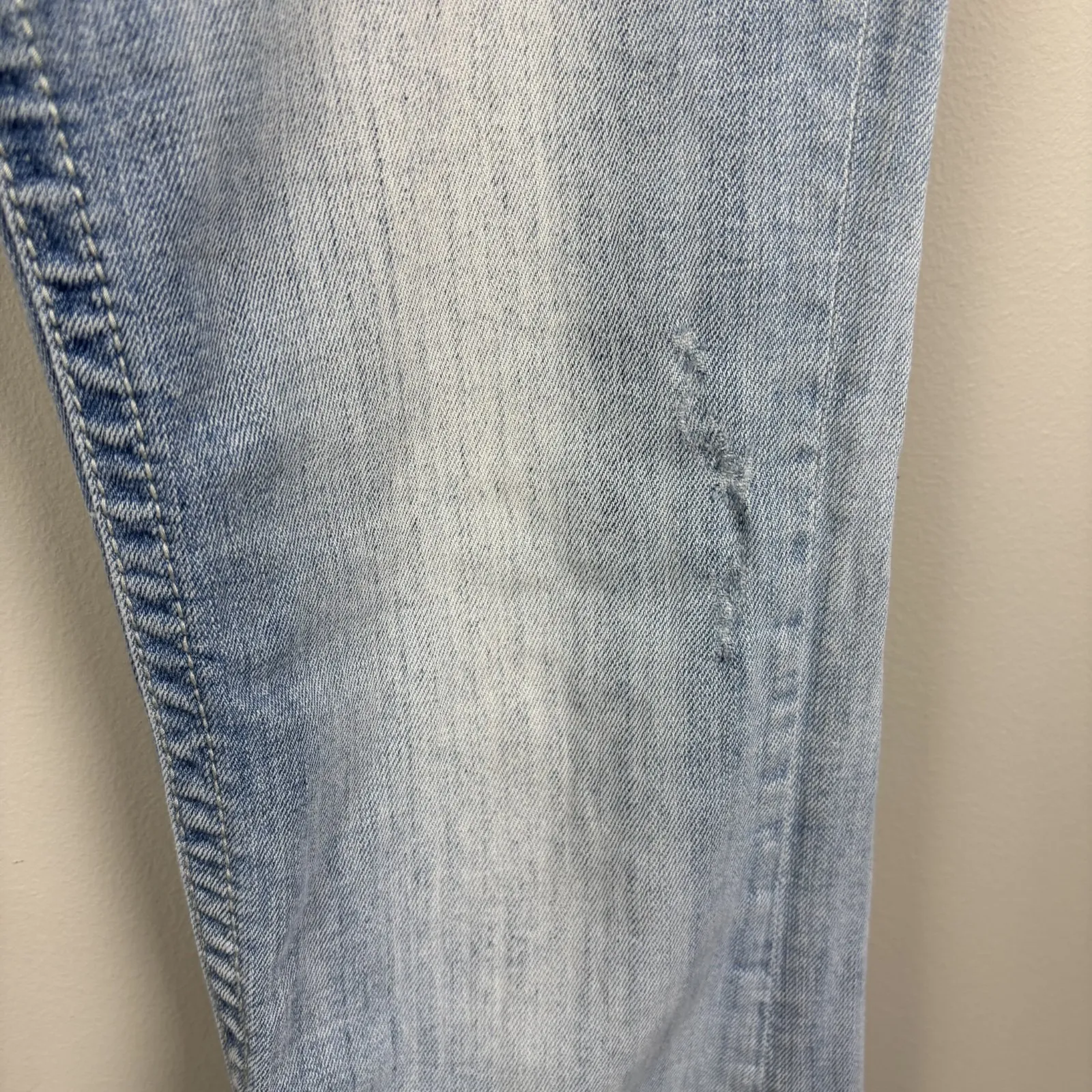 Miss Me Boot Jeans 30 Blue Denim Y2K Cross Bling Studded Pockets‎ Stretch Denim - Image 4