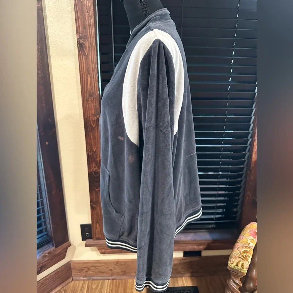 VINTAGE STYLE CATO VELVET TRACK JACKET SUIT SZ XL - Image 3