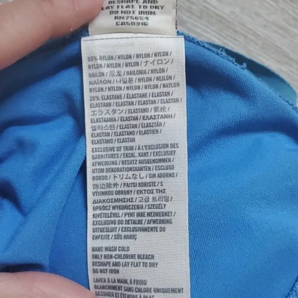  Y2K Triangle String Bikini Top | Hollister Ruffle String Bikini - Image 7