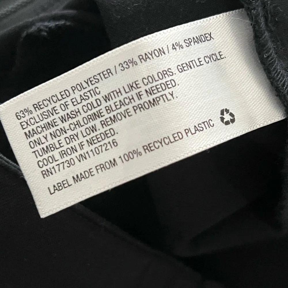 NWT Isabel Maternity by Ingrid & Isabel Skinny Dress Pants | Black | 14 Size undefined - Image 6