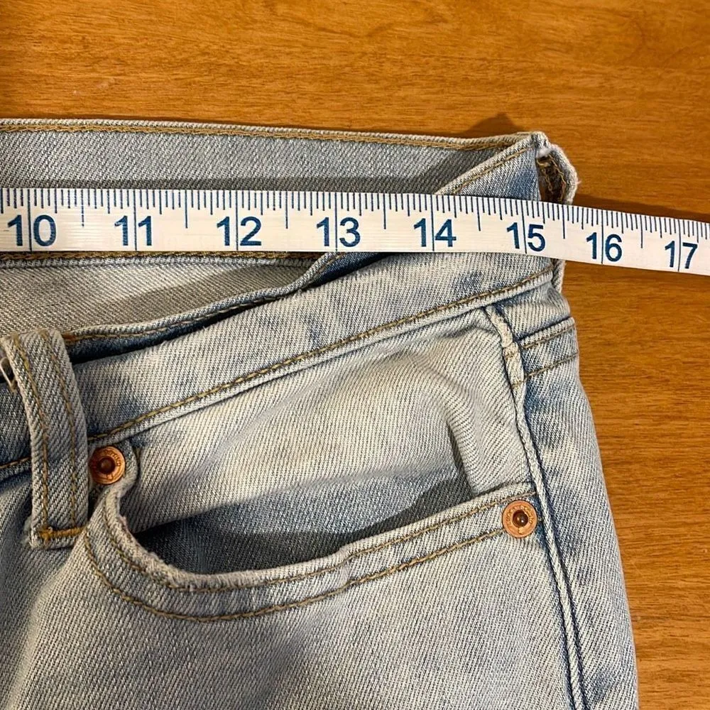 Lucky Brand Womens Low Rise Stretch Charlie Skinny Denim Jeans Light Wash Size 6 - Image 8