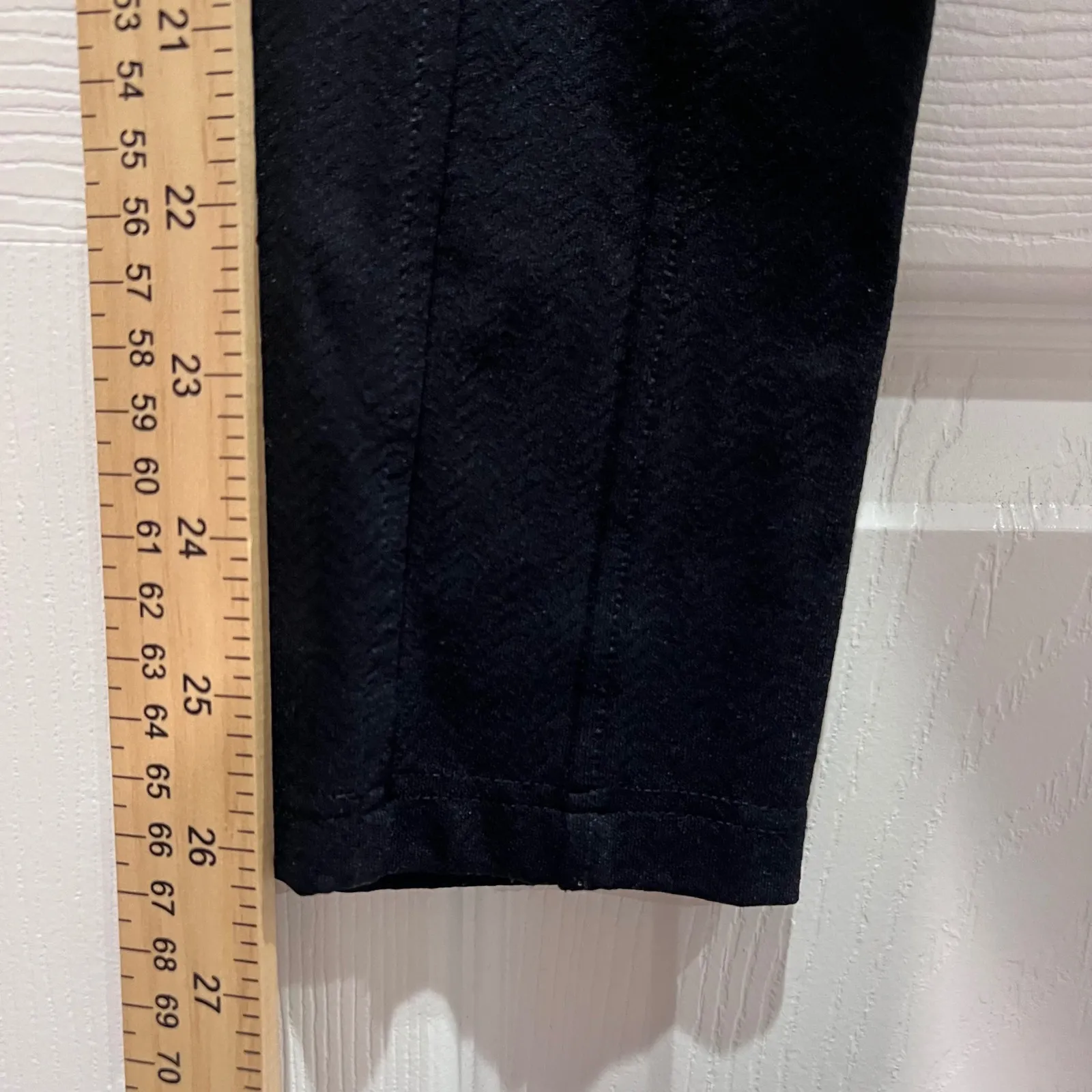 Democracy Women's Black Glider Leggings Comfortable Pull On Pants Size S Career - Image 5