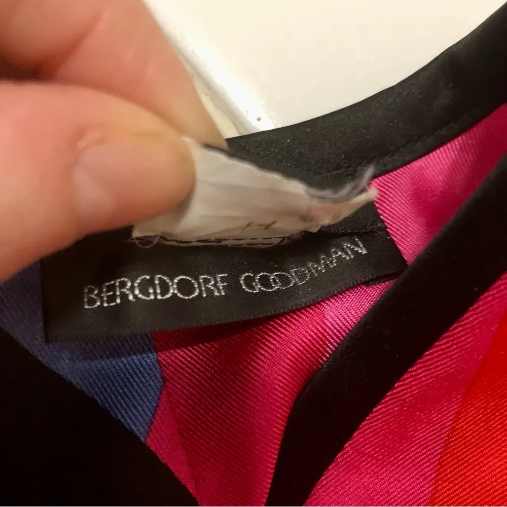 Vintage Y2K Marc Jacobs for Bergdorf Tank Top Sleeveless Silk Hearts Pattern szM - Image 14