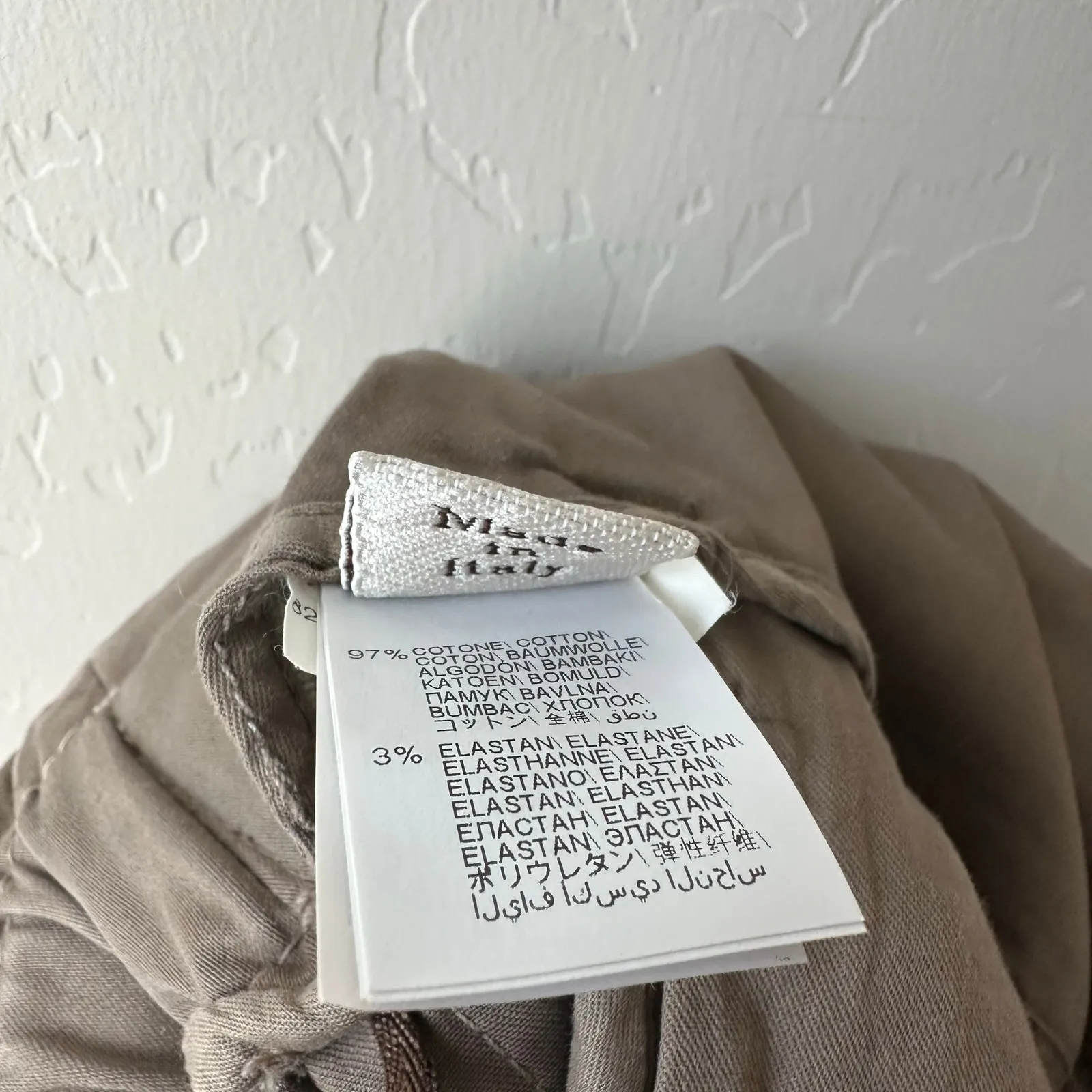 Brunello Cucinelli Italian Paperbag Brown Belted Trouser Pants Size 2 - Image 12