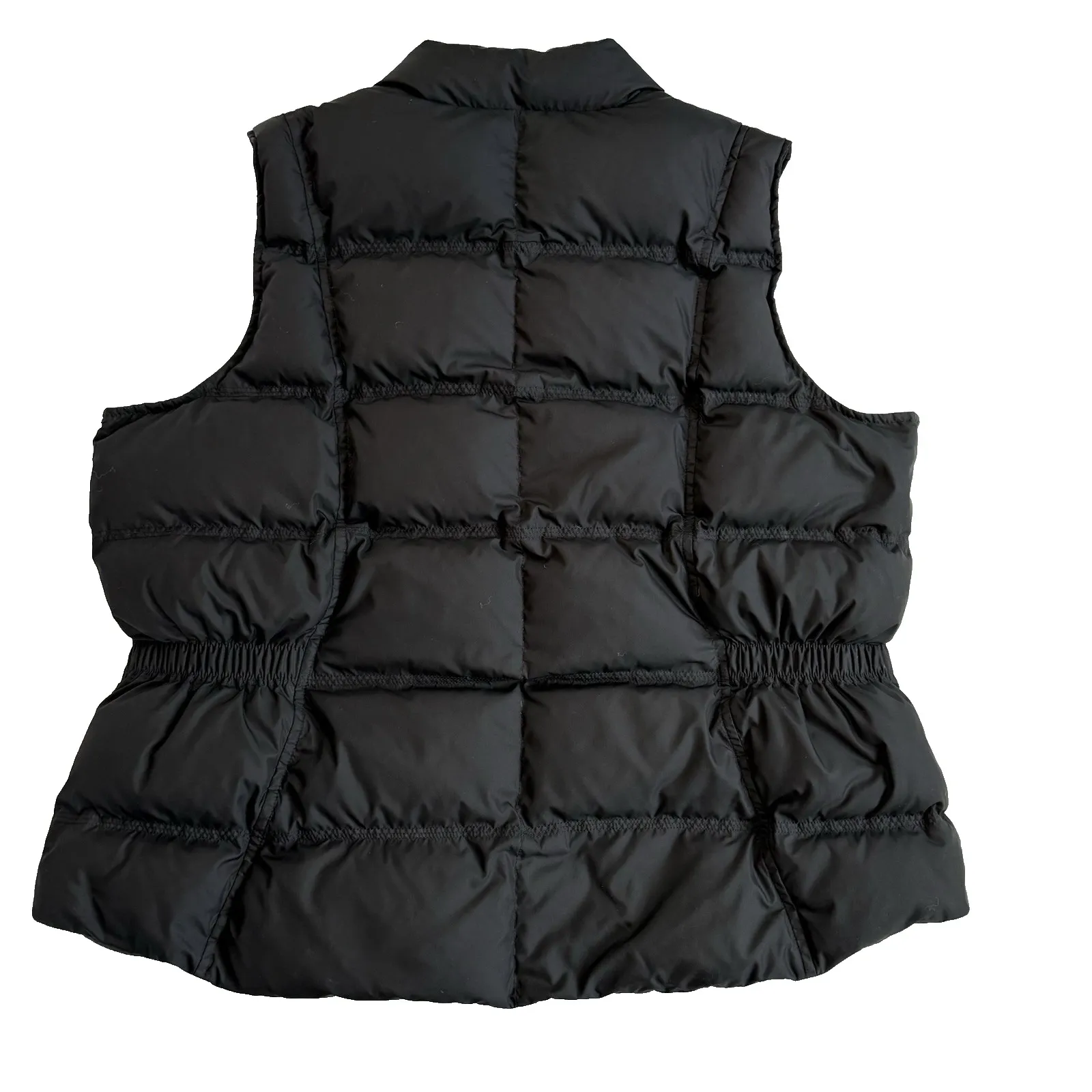 Eddie Bauer Goose Down Vest Women 2X 20 22 Puffer Quilted Sleeveless Jacket Warm - Image 4