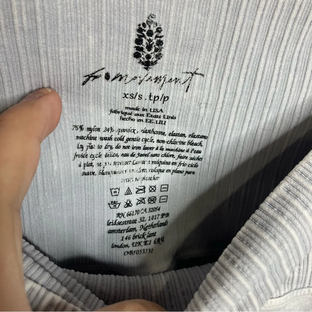 Free people movement Good Karma Leggings light gray size XS/S - Image 5