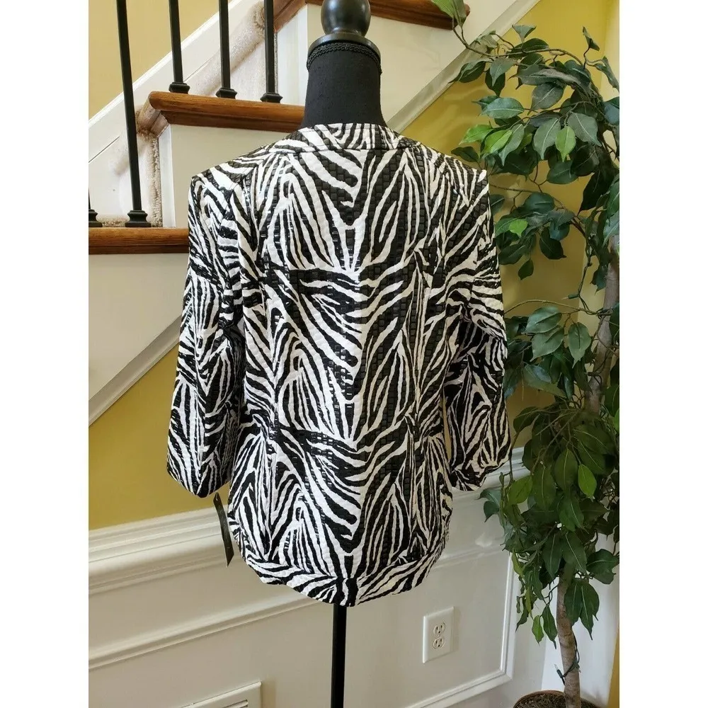 Elementz Size S, Zipper Front, Jacket Blazer, NWT - Image 6