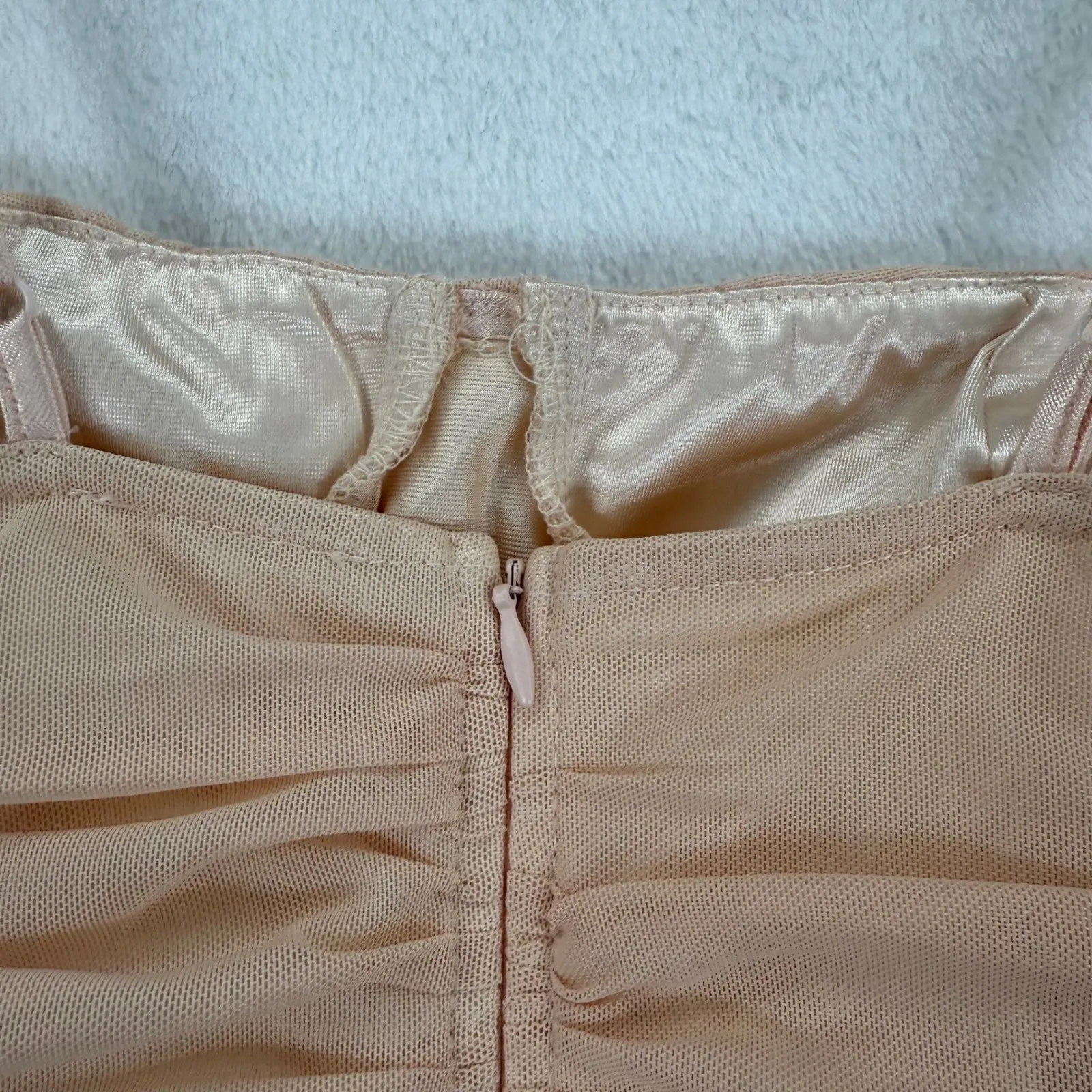 Superdown Mini‎ Dress Bodycon Ruched Spaghetti Strap Party Clubwear NWT - Image 10