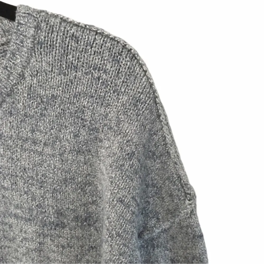 UO Urban Outfitters BDG ★ Crop Cozy Soft Chenille Knit Sweater ★ Heather Blue - Image 4