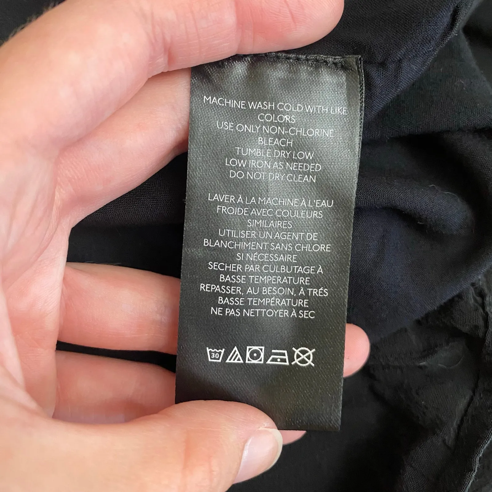 Urban‎ Outfitters Dara Lace Trim Midi Dress Womens Size XS Black Date Party - Image 9