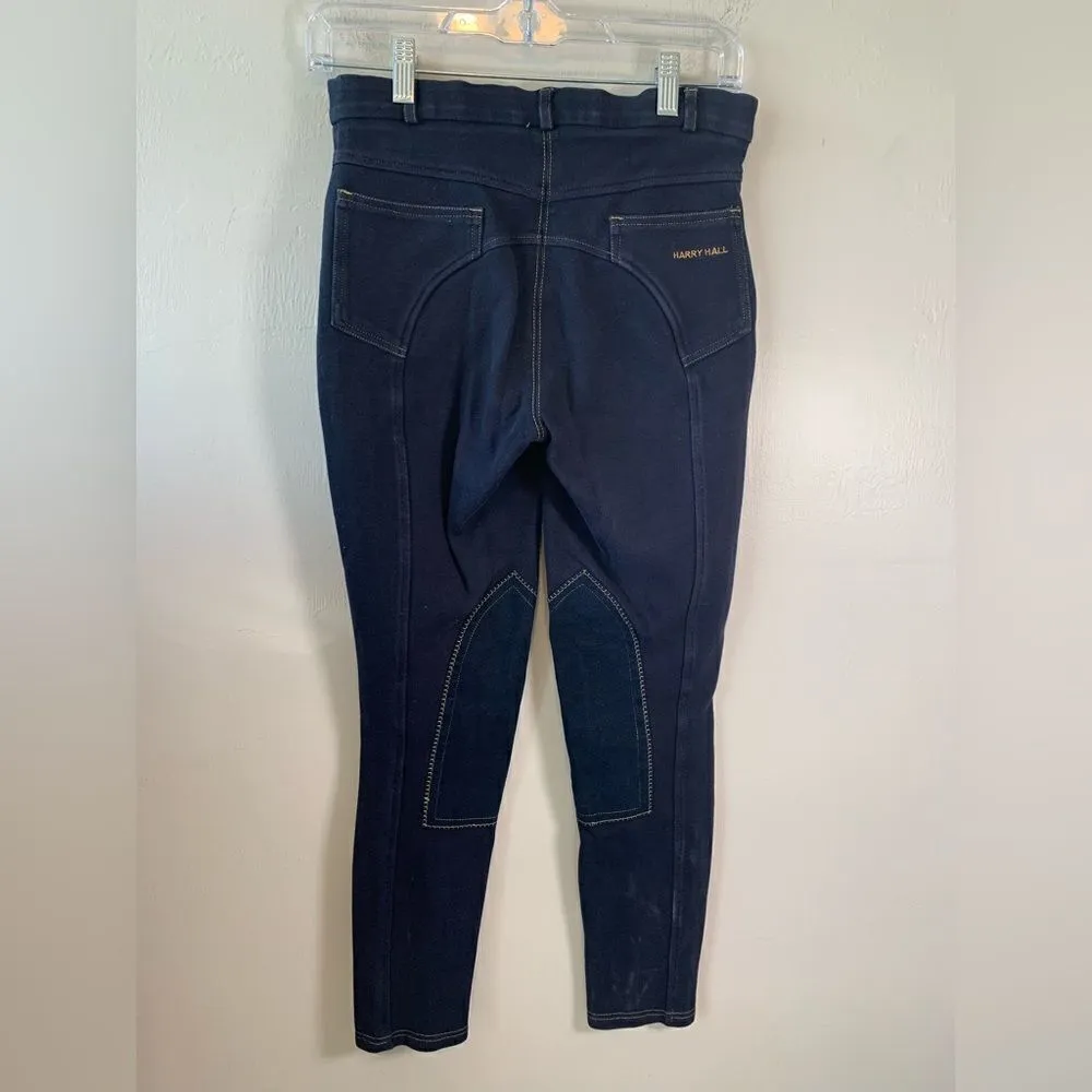 Harry Hall Black Equestrian Jodhpurs size 26 Black - Image 2