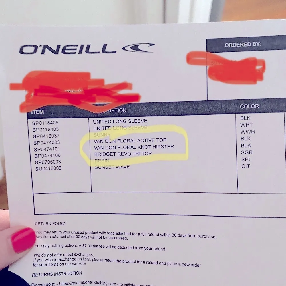 🌸👙O’Neill Van Don Bikini Top👙🌸NWT~lg - Image 14