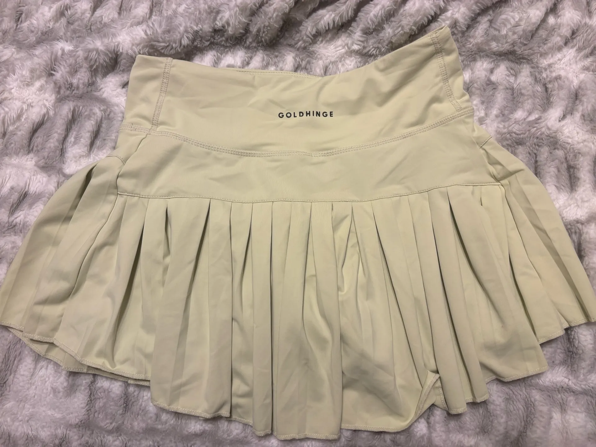 Gold Hinge Gold Tennis Skirt - Image 2