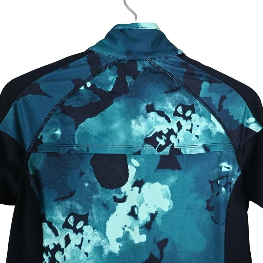 Fabletics Womens XS Jojo Zip Front Jacket in Black/Nocturnal Floral Print - Image 5