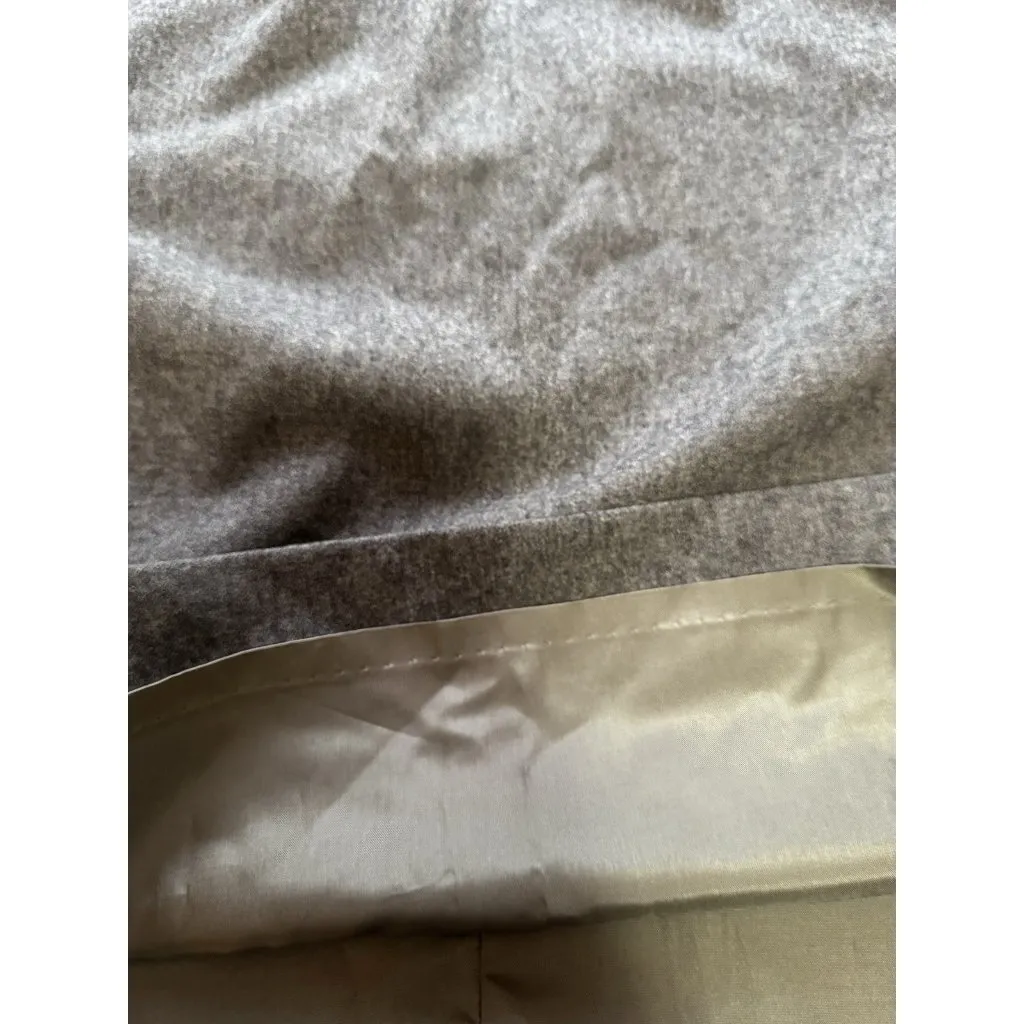 Pendleton Blazer Skirt Set Women Size16 Gray 100% Virgin Wool Made in USA 90 VTG - Image 11