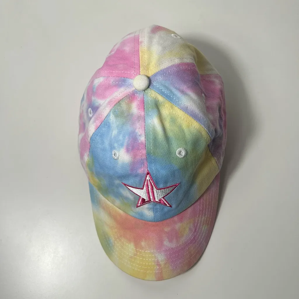 Jeffree Star Cosmetics Exclusive Tie Dye Baseball Cap Hat - Image 4