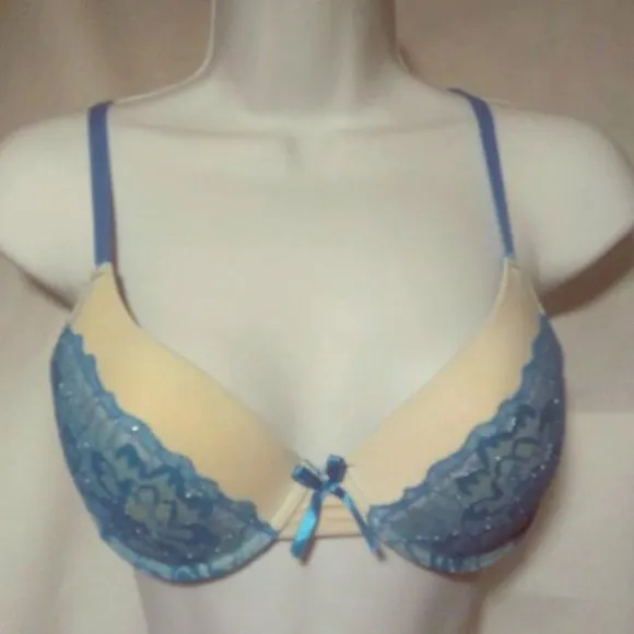 Cute and Sexy 34C Bra Blue Size undefined - Image 4