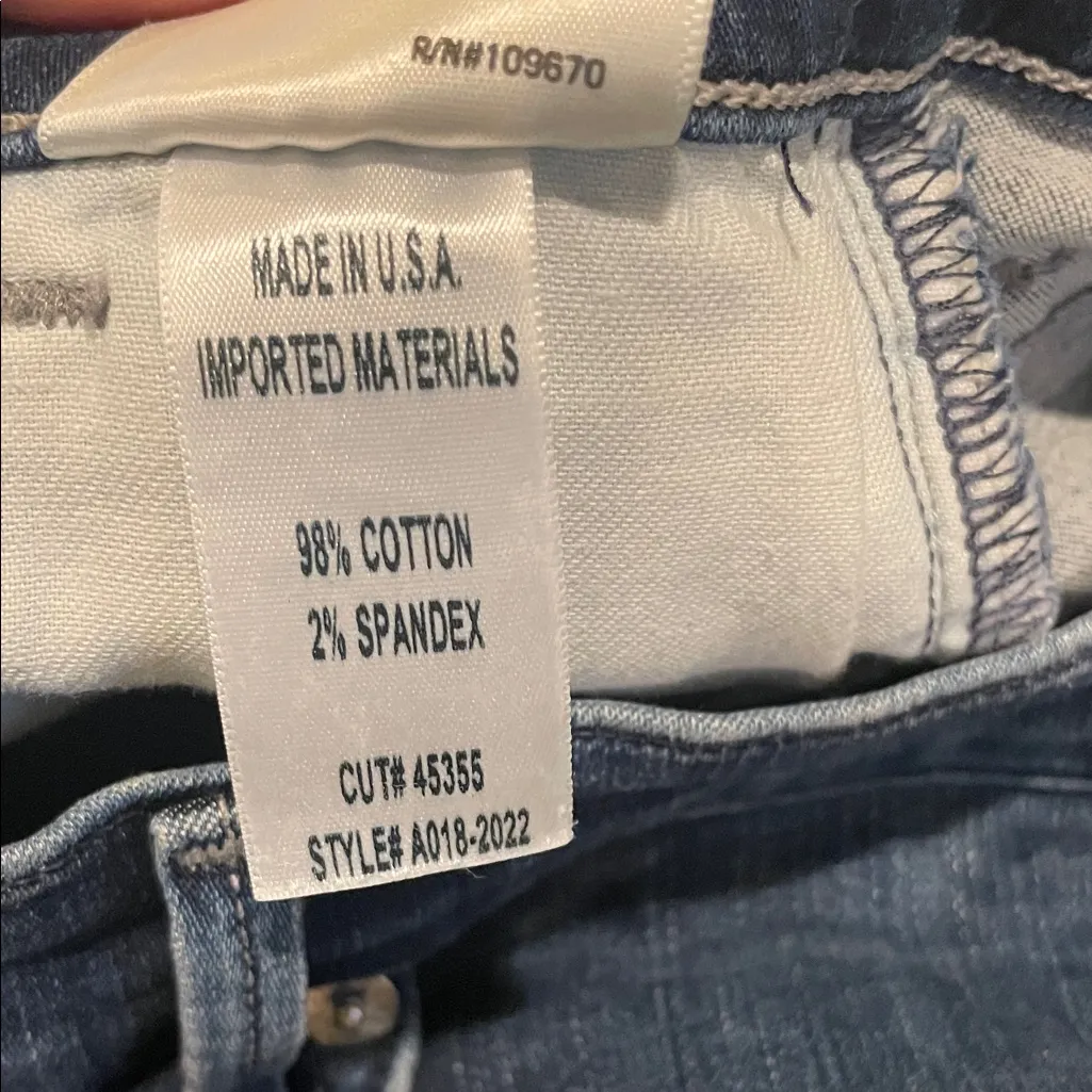 Women’s Agolde Sophie High Rise Skinny Crop Jeans in Claremont - Image 7