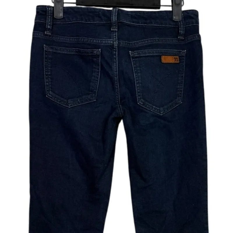 Joes Classic Slim Fit Mini Boot Cut Jean Sexy Low Rise 26 Tanya Dark Blue Wash - Image 7