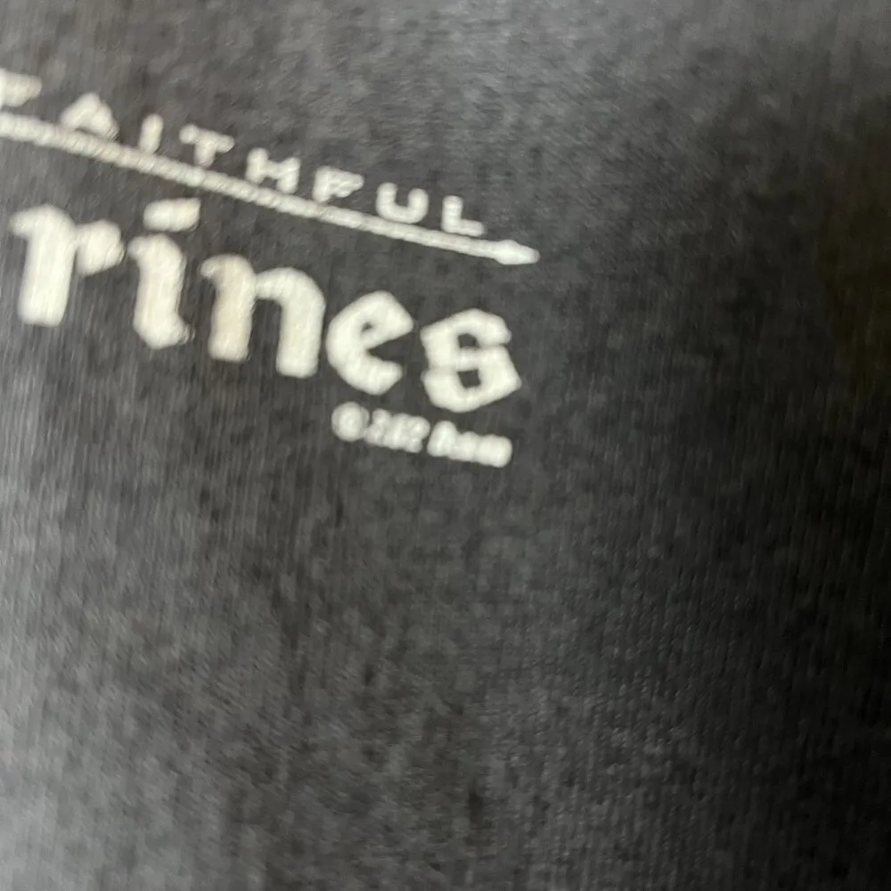 Distressed US Marines T Shirt Vintage Y2K Gray Extra Large XL Graphic Tee - Image 10