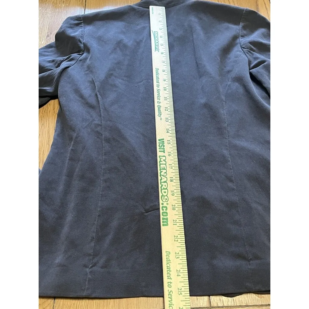 GoSilk Go Silk Women's Size 6 Moto Jacket Zip Up‎ Pockets & Sleeves Mob Wife - Image 11