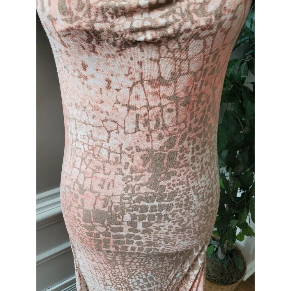 Tommy Bahama Women's Viscose Sleeveless Cowl Neck Knee Length Dress Size S/P - Image 3