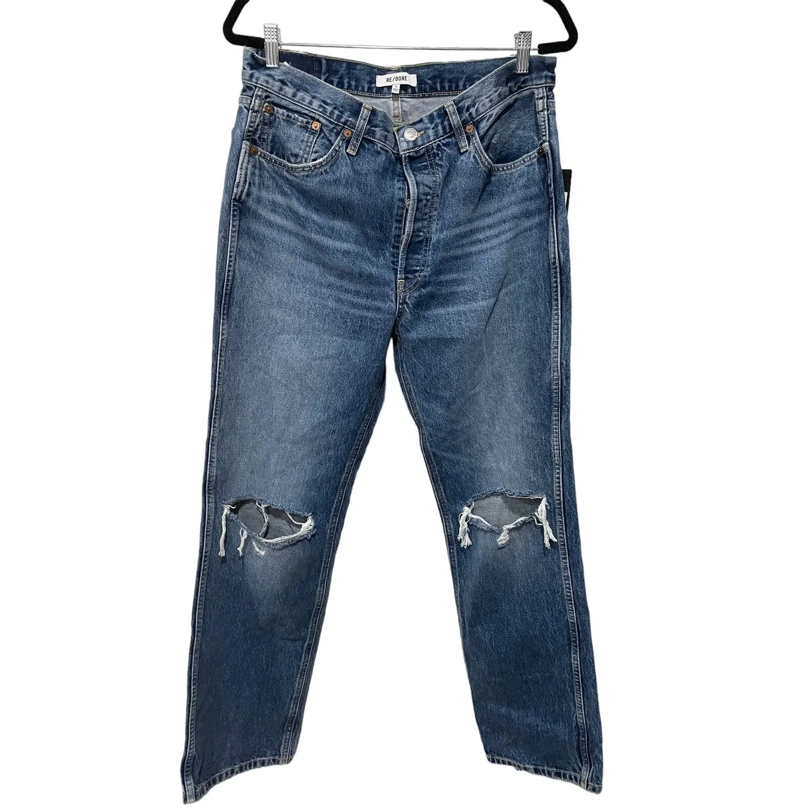 Re/Done Originals 90's High Rise Loose Jeans Size 31 - Image 5