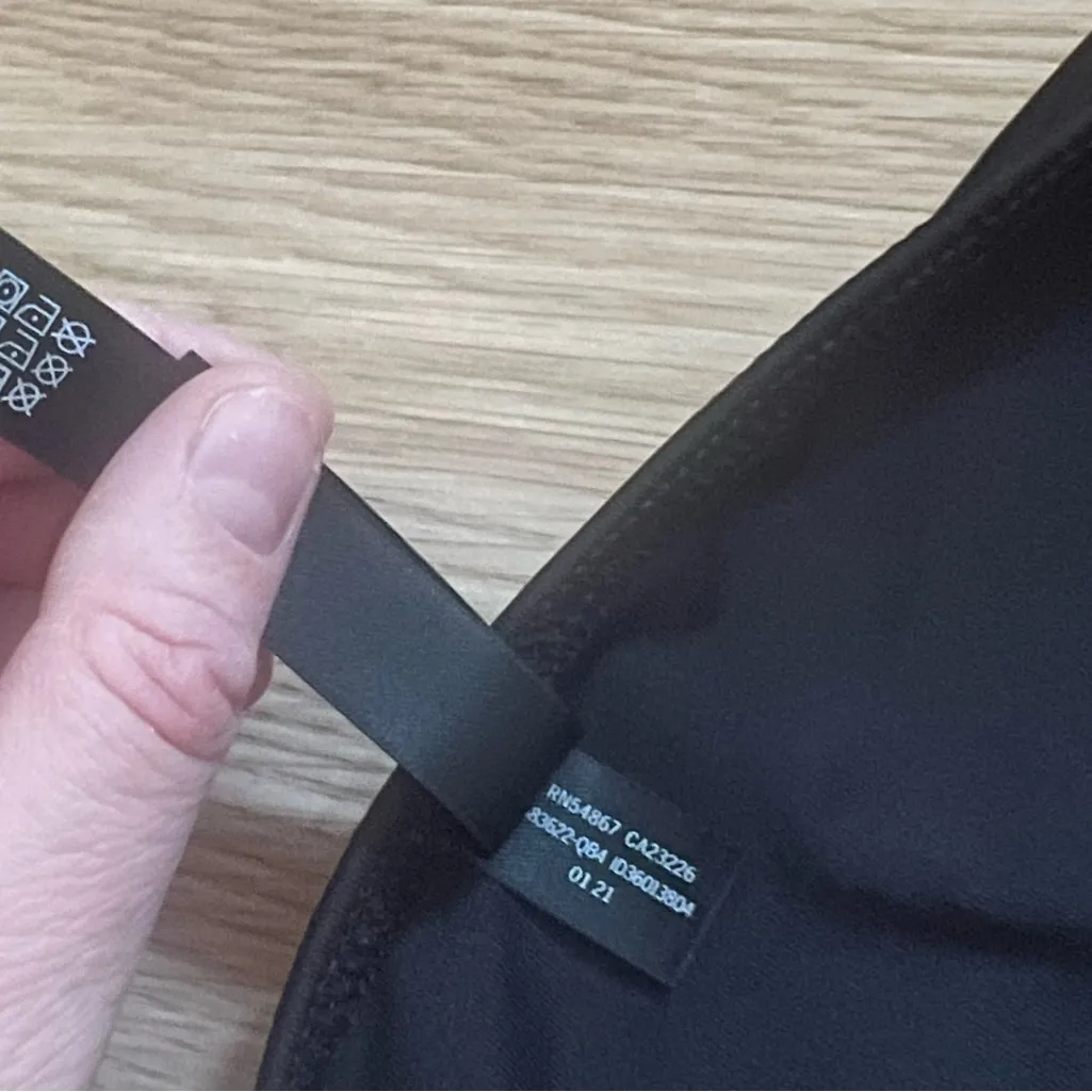 VS - Pink - Active - Classic High Waist Black Mini Swim Bottom - Image 4