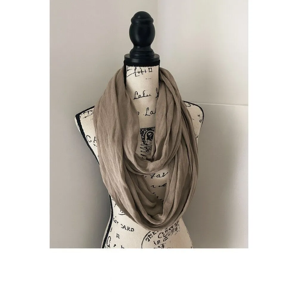 🧣 Scarf Bundle (3 Pieces) | Infinity Scarves & Fringe Wrap | Cozy Fall Winter A - Image 5