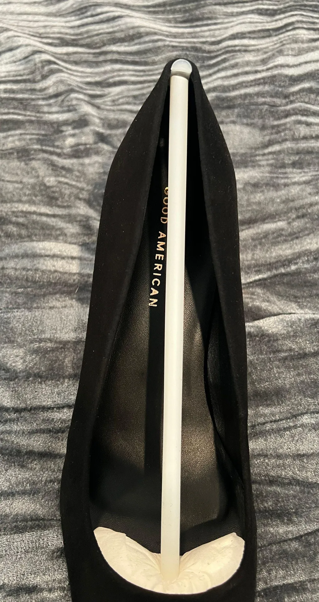 Suede Heels Size 9 - Image 3