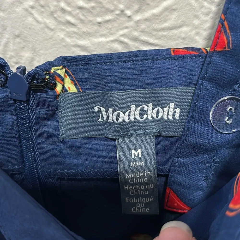 ModCloth Peace of Mind in the Sunshine Fit and Flare Sundress Size Medium NWT - Image 4