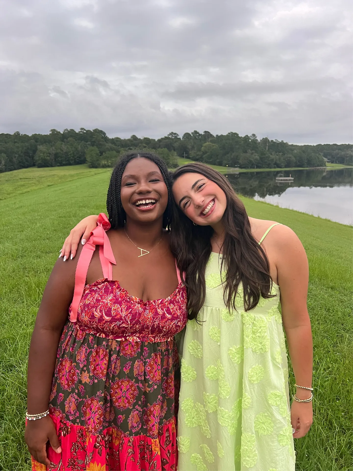 Showpo green maxi dress - Image 2