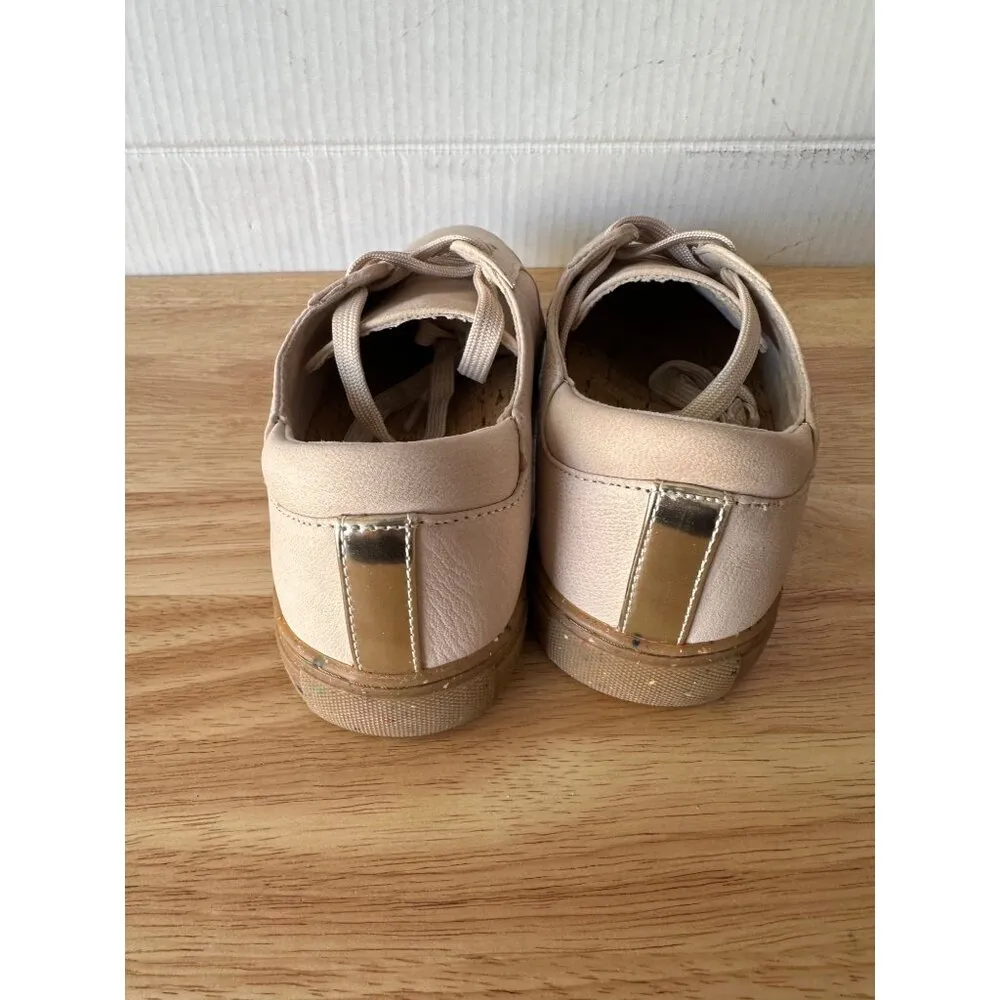 Kenneth Cole Kam Resource Women's Leather Walking Sneakers  Shell  Size 5 Eu 35. - Image 7