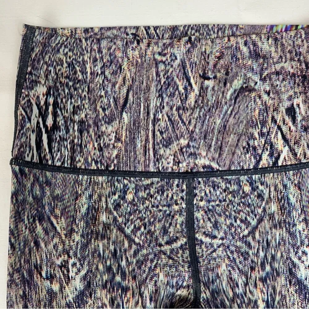 Lululemon Wunder under size 4 high rise tight polychromatic nulux multi black - Image 8