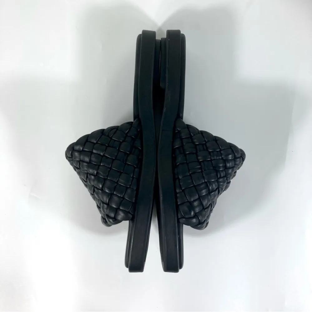 NWB Vince Rumi Sandal Black Size 9.5 Leather - Image 11