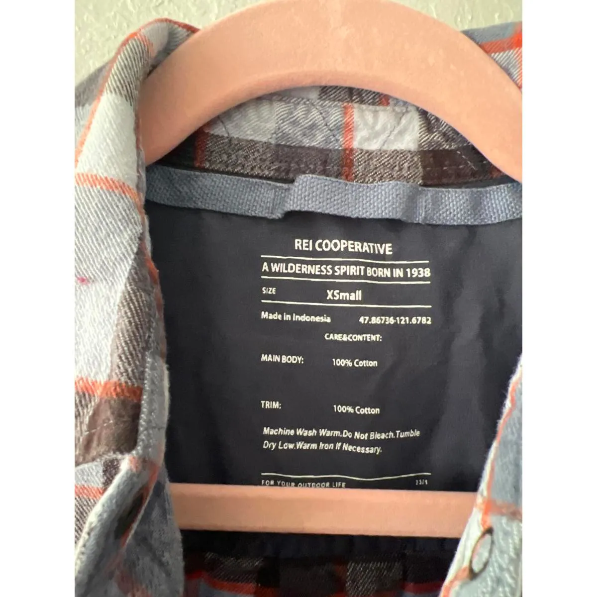 REI Cooperative Women's Plaid Flannel Shirt - Image 2