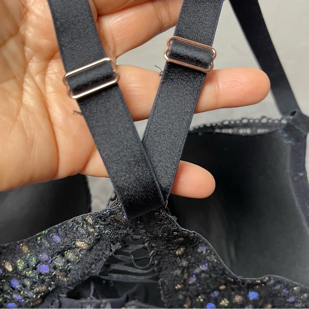 Savage x Fenty disco lace push up bra - Image 6