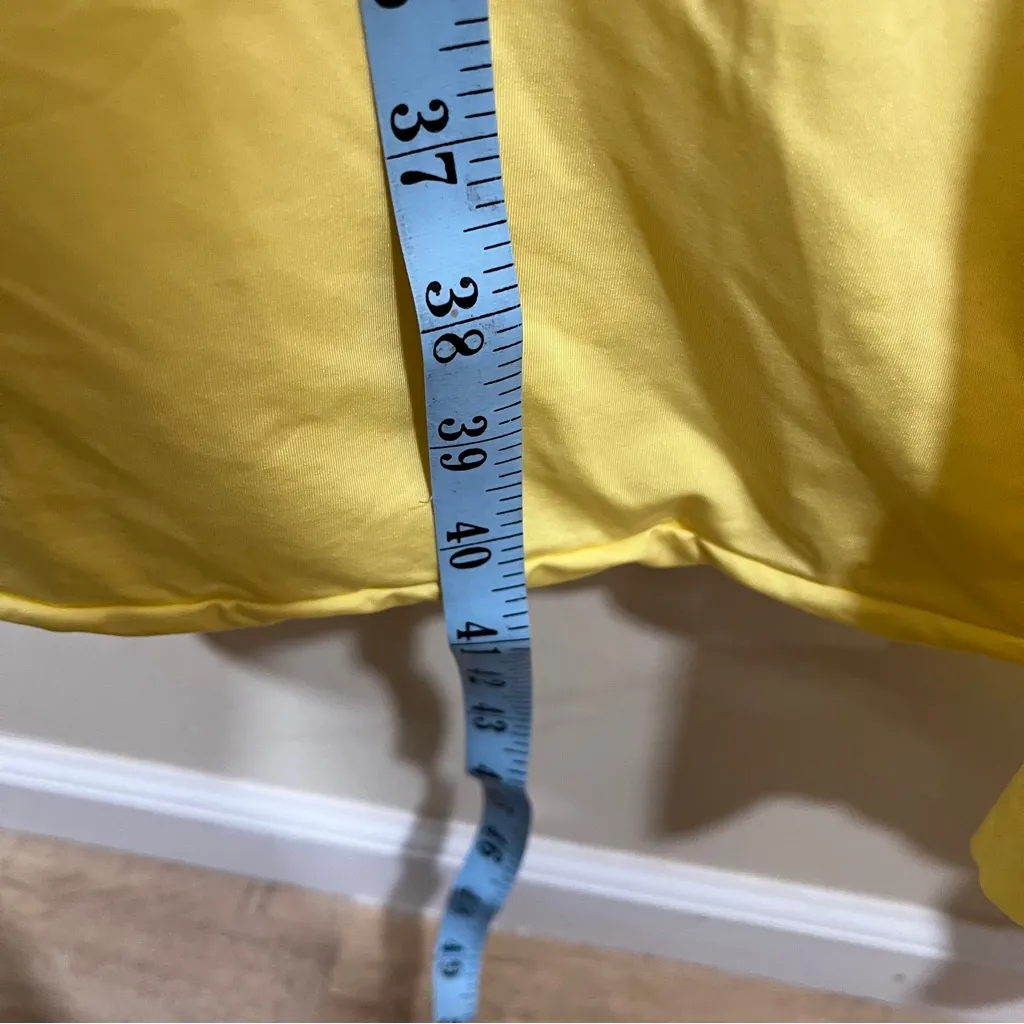 NWT Maygel Coronel Crisol maxi skirt one size yellow long maxi - Image 4