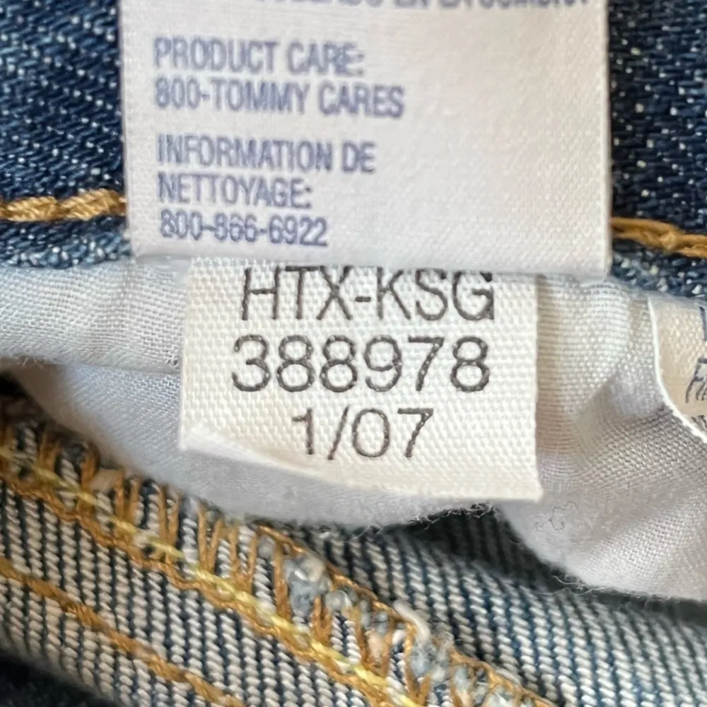 Tommy Hilfiger Capri Cuffed Jeans Blue Size 2 - Image 8