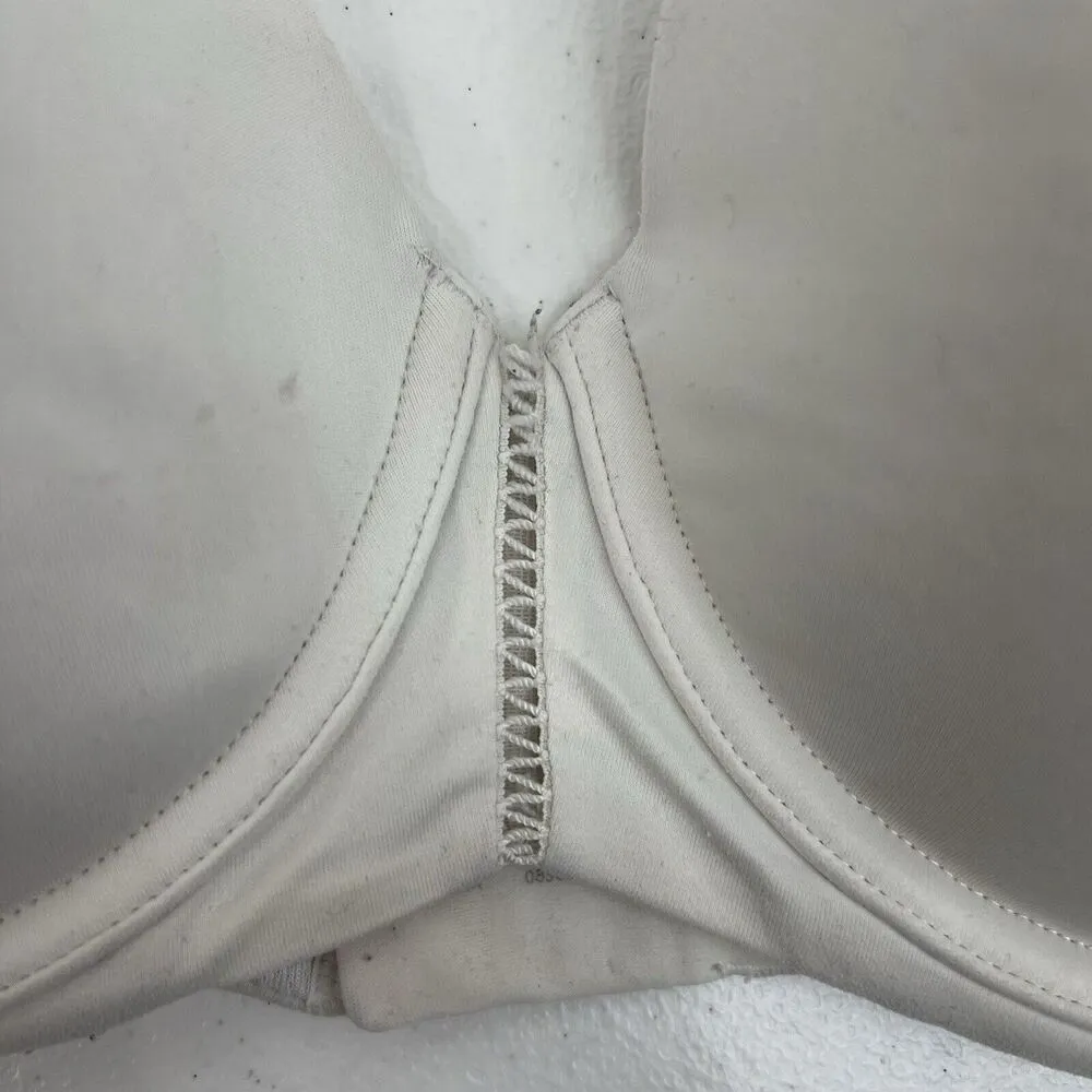 Vanity Fair Size 40D Body Fresh Bra Underwire Satin Padded Cup Adjustable 75393 - Image 3